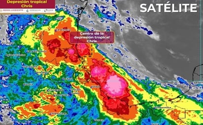 'Chris' se degrada a depresión tropical