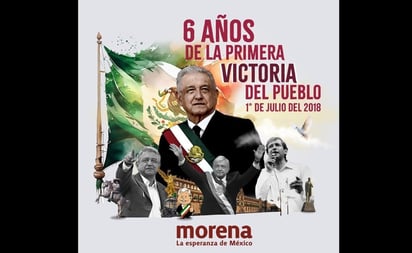 Morena y Sheinbaum recuerdan triunfo de AMLO en 2018