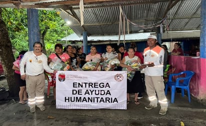 Lluvias fuertes afectan cuatro municipios en Chiapas