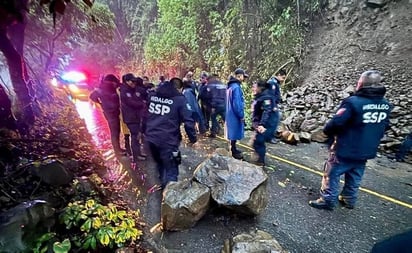 26 Municipios afectados en Hidalgo por lluvias; comienzan limpieza