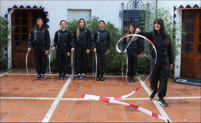 Equipo de gimnasia rítmica le dedica la clasificación a París 2024 a su familia