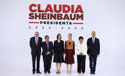 Claudia Sheinbaum presenta a la tercera parte de su gabinete