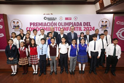 'Tenemos grandes proyectos para el próximo ciclo escolar': Manolo: Emanuel Garza recordó que la Olimpiada del Conocimiento Infantil tiene el propósito de reconocer el aprovechamiento escolar