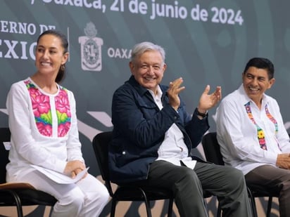 AMLO y Sheinbaum alistan supervisión de proyectos en BC y Sonora: AMLO aseguró que Sheinbaum es experta en manejo de agua, que es una de las cosas que hay que resolver en el norte del país