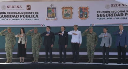 Estados: Manolo Jiménez, Samuel García y Américo Villarreal lideran la reunión regional de seguridad