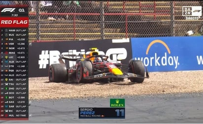 Fórmula 1: Desde los boxes, un gesto de Christian Horner demostró la frustración que se vive desde hace algunas semanas con el mexicano