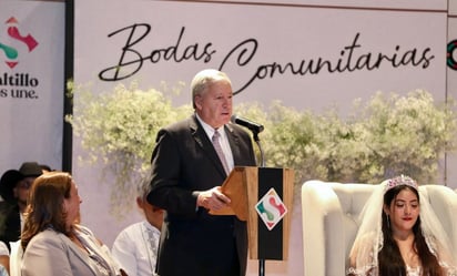 DIF Saltillo fortalece a 21 parejas con  Bodas Comunitarias 