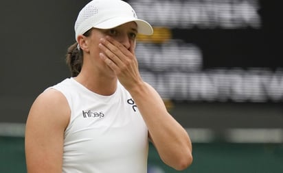 Wimbledon: Tras su derrota, Swiatek admitió que se siente cansada y que eso le impidió reaccionar en el partido
