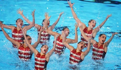 Natación artística: México cierra con una gran actuación el certamen que les sirvió de preparación para París 2024