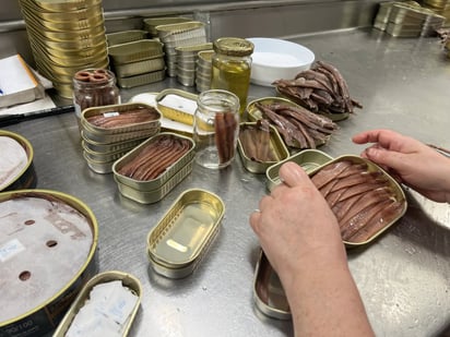 Las anchoas de Cantabria, hasta los Juegos Olímpicos de París