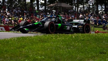 IndyCar: Agustín Canapino, complicado en Mid-Ohio