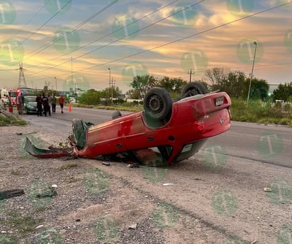 POLICIACA: A pesar del aparatoso incidente, el conductor resultó ileso