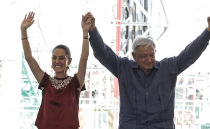 AMLO : “Es que llega a la Presidencia de México una mujer muy preparada\', expresó López Obrador