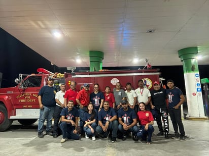 Policiaca : Los bomberos hicieron una parada en Monclova.