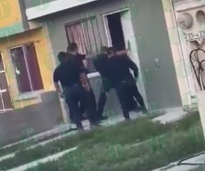 Castaños: Un video viral mostró a policías de Castaños ingresando por la fuerza a un domicilio