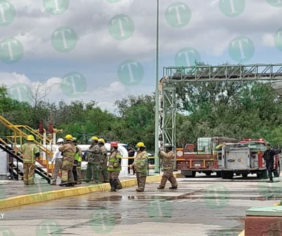 Simulacro :  Ejercicio realizado por el Día Nacional de Prevención y Respuesta a Emergencias Químicas.