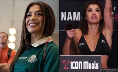 UFC: La mexicana no pudo ocultar su tristeza por tener que cortarse el cabello en la báscula
