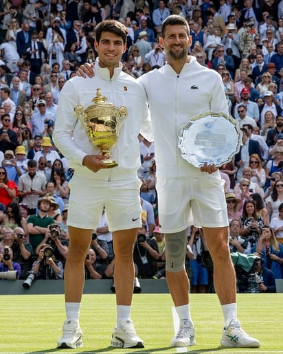 Wimbledon: El legendario tenista serbio, de 37 años, se vio superado de principio a fin.