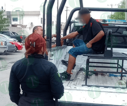 Policiaca : La detención se realizó durante un rondín de vigilancia rutinario en la calle 2 de la colonia Guerrero