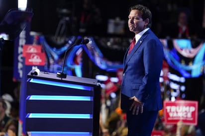 Ron DeSantis pide el voto por Trump: 'Necesitamos a un comandante en jefe las 24 horas'