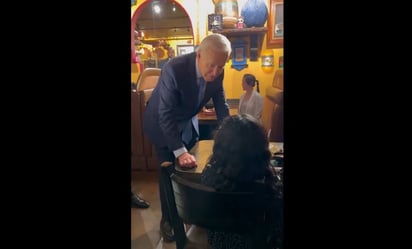 Joe Biden: Fue exhibido por no mantener las medidas de seguridad y poner en riesgo a comensales de un restaurante,