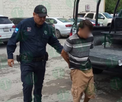 Policiaca : Los agentes detectaron a un sujeto sospechoso