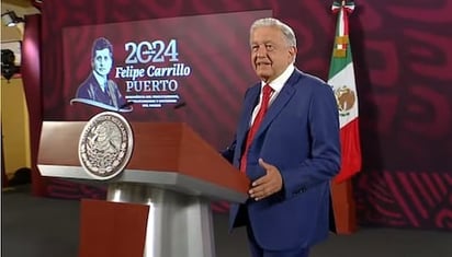 AMLO : El Mandatario recordó que en el periodo neoliberal se propusieron desaparecerse a Pemex y a la CFE