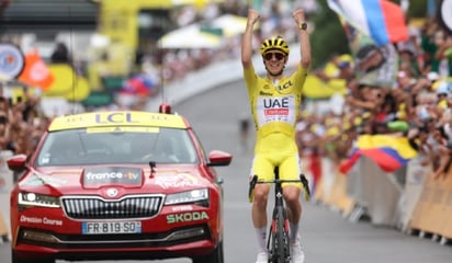 Tour de Francia: Tadej Pogacar solo debe cuidar su ventaja