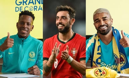  Selección de Portugal: El volante del Manchester United felicitó a Rodrigo Aguirre y Christian Borja por firmar con las Águilas
