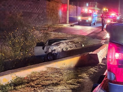 Policiaca : El exceso de velocidad fue el factor que provocó la pérdida de control del vehículo