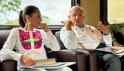 AMLO : Aseguró que se trabaja de manera conjunta con la futura presidenta en una transición inédita