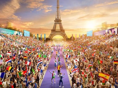 Olimpiadas 2024: El desfile de atletas será sobre el Río Sena, mientras que el resto de actividades serán cerca de la Torre Eiffel.