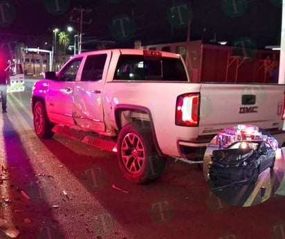 POLICIACA: Accidente en Monclova deja auto en pérdida total; conductor ebrio detenido