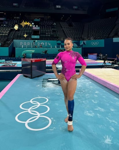 Olimpiadas 2024: La gimnasta participó únicamente en las barras asimétricas