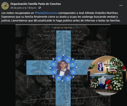 Pasta de Conchos: La familia espera que los cuerpos de los otros 12 mineros también sean recuperados