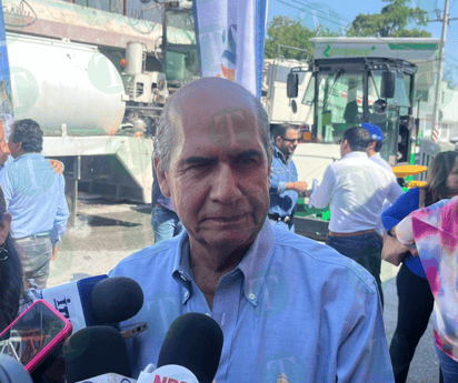 Feria: El alcalde de Monclova, Mario Dávila, confía en que las ferias atraigan a personas de otros municipios 