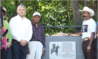 estados: Rinden homenaje al jefe revolucionario Felipe Neri y acude su nieto, en Cuernavaca. 
