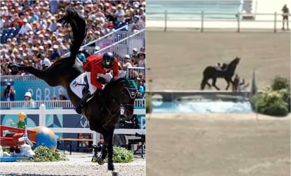 olimpiadas 2024: Andrés, uno de los 30 finalistas en la prueba sufrió para encontrar el ritmo junto a su caballo