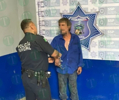 policiaca: Durante el arresto, se confirmó que el individuo se encontraba bajo el influjo de drogas. 