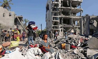 Ataque israelí a escuela deja 90 muertos: Defensa Civil de Gaza