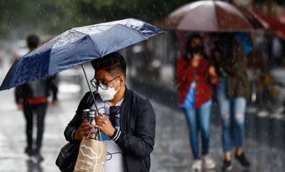 Clima: Las lluvias, que podrían venir acompañadas de descargas eléctricas, rachas fuertes de viento y posible caída de granizo