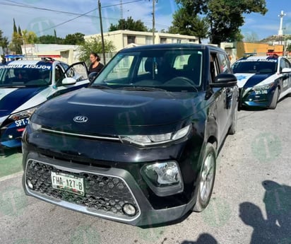 policiaca: Solo daños materiales fue el saldo del accidente vial.