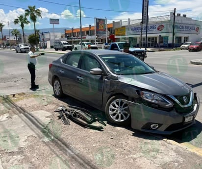 policiaca: Elementos de Control de Accidentes se hicieron cargo del peritaje.