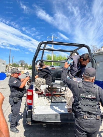 policiaca: Los sujetos quedaron a disposición del juez calificador en turno.