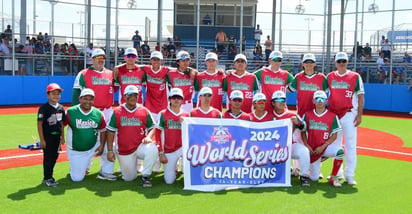 México gana la Serie Mundial de Béisbol celebrada en Eagle Pass