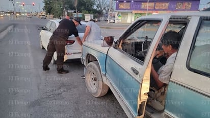 policiaca: Ambos conductores mostraron disposición para resolver la situación sin mayores contratiempos.