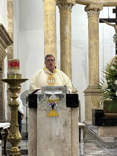 Padre Neri inicia el recorrido de misas del agradecimiento