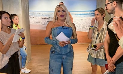 farándula: La también cantante acudió al lanzamiento de la nueva línea de ropa de Manuel Turizo para American Eagle