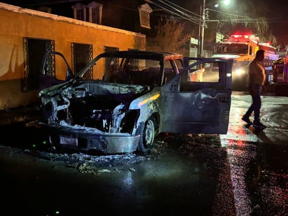 Unidad municipal incendiada pertenecía al departamento de Mantenimiento