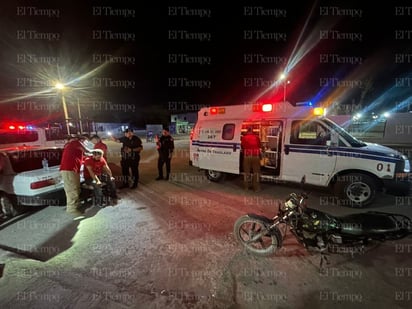 policiaca: Socorristas del Grupo de Rescate y Urgencias Médicas (GRUM), se movilizaron en su ayuda.